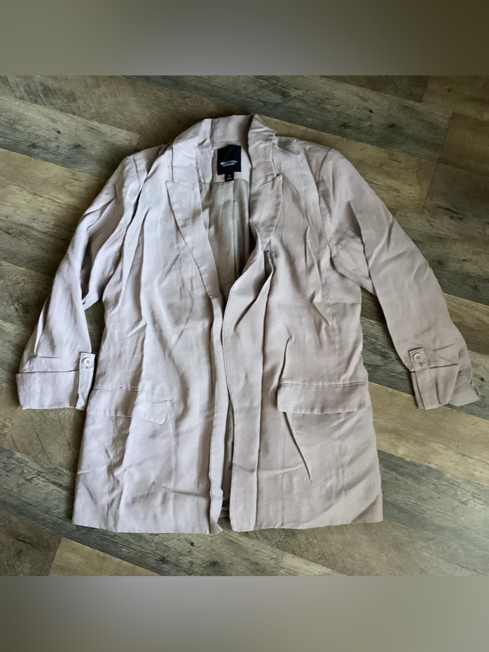Simply Vera Open Front Blazer